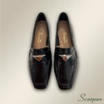 Mocassim em Couro Verniz Preto - 72140 - Imagem 3