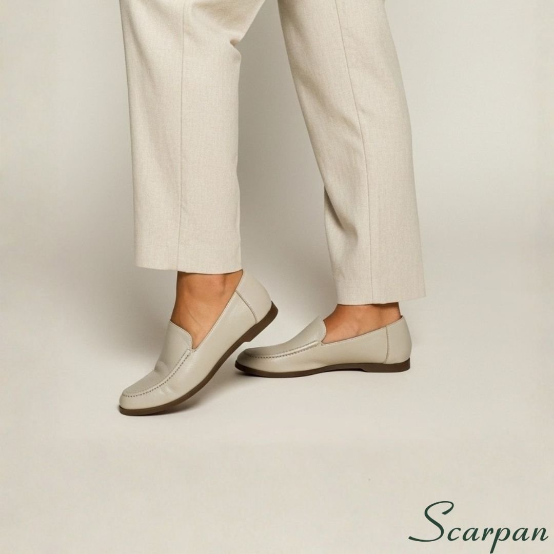 Mocassim feminino em Couro Off White - 121.029 - site 02 (2)