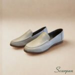 Mocassim Feminino de Couro 121-029 Off White - Imagem 6