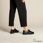 Oxford Feminino de Couro Preto - 178.175 - Imagem 6