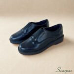 Oxford Feminino de Couro Preto - 178.175 - Imagem 3