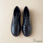 Oxford Feminino de Couro Preto - 178.175 - Imagem 7