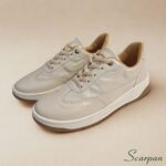 Tênis Feminino de Couro Off White - 153.173 - Imagem 2