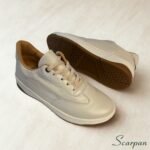 Tênis Feminino de Couro Off White - 153.173 - Imagem 8