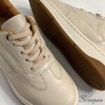 Tênis Feminino de Couro Off White - 153.173 - Imagem 9