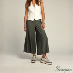 Tênis Feminino de Couro Off/Prata Velho - 153.173 - Imagem 5