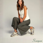 Tênis Feminino de Couro Off/Prata Velho - 153.173 - Imagem 3