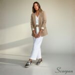 Tênis Feminino de Couro 153.177 - Prata Velha - Imagem 7