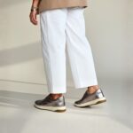 Tênis Feminino de Couro 153.177 - Prata Velha - Imagem 5