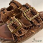 Birken Feminino Scarpan com Pedras – sandália artesanal feminina em couro com conforto e estilo
