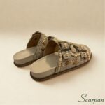 Birken Feminino Scarpan com Pedras – sandália artesanal feminina em couro com conforto e estilo