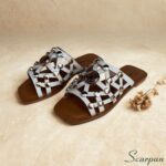 Sandalia Rasteira em Couro 288 - Gelo - Imagem 6