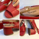 sandalia 145.160 vermelha