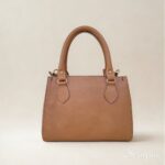 Bolsa de Couro Feminina Safira - Caramelo Estonado - Imagem 6
