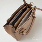 Bolsa de Couro Feminina Safira - Caramelo Estonado - Imagem 4