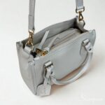 Bolsa de Couro Feminina Safira  - Off White - Imagem 8