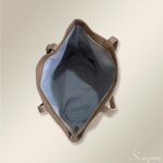 Bolsa Sacola de Couro Feminina Isabel  - Nude - Imagem 6