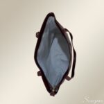 Bolsa Sacola de Couro Feminina Isabel  - Pinhão - Imagem 7