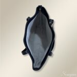 Bolsa Sacola de Couro Feminina Isabel  - Marinho - Imagem 5