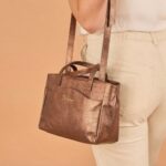 Bolsa de Couro Karen - Bronze - Imagem 4