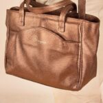 Bolsa de Couro Karen - Bronze - Imagem 5