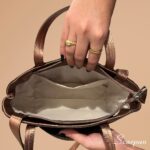 Bolsa de Couro Karen - Bronze - Imagem 3