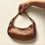 Bolsa de Couro Bella - Bronze - Imagem 4