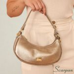 Bolsa de Couro Bella - Prata Velha - Imagem 2