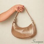 Bolsa de Couro Bella - Prata Velha - Imagem 5