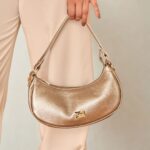 Bolsa de Couro Bella - Prata Velha - Imagem 4