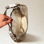 Bolsa de Couro Bella - Prata Velha - Imagem 6