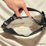 Bolsa de Couro Bella - Preta - Imagem 6