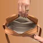 Bolsa de Couro Tira Colo Eloá - Caramelo - Imagem 6
