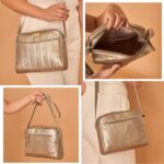 Bolsa de Couro Tira Colo Eloá - Prata Velha - Imagem 9