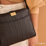 Bolsa de Couro Tira Colo Eloá - Preta - Imagem 4