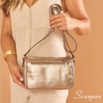 Bolsa de Couro Transversal Yasmin - Prata Velha - Imagem 6