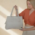 Bolsa de Couro Feminina Camila - Off White - Imagem 3