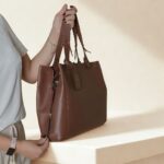 Bolsa de Couro Feminnia Camila - Pinhão - Imagem 3