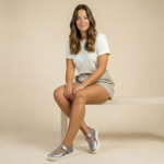 Tenis Vazado em Couro Prata Velha - 3003 - Imagem 6