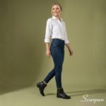 Bota Feminina de Couro Preto - 852 - Imagem 5