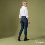 Bota Feminina de Couro Preto - 852 - Imagem 6