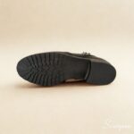 Bota Feminina de Couro Preto - 852 - Imagem 9