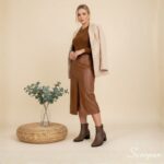 Bota Feminina de Couro Whisky - DN1276 - Imagem 2