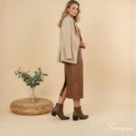 Bota Feminina de Couro Whisky - DN1276 - Imagem 5