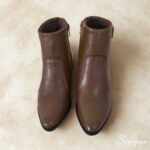 Bota Feminina de Couro Whisky - DN1276 - Imagem 6