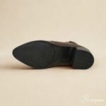 Bota Feminina de Couro Whisky - DN1276 - Imagem 8