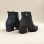 Bota Feminina de Couro Preto - DN1276 - Imagem 3