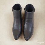 Bota Feminina de Couro Preto - DN1276 - Imagem 6