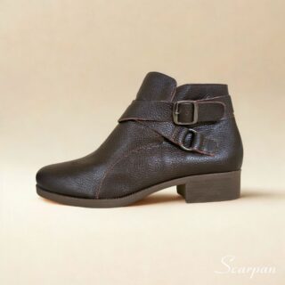 Bota de Couro Marrom - 8000