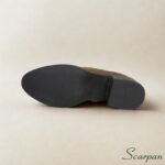 Bota Feminina de Couro com Salto Whisky - LB 1261 - Imagem 8